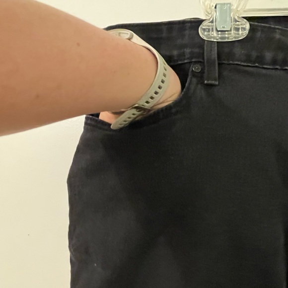 Charcoal Denim Jeans stretchy - Picture 5 of 9